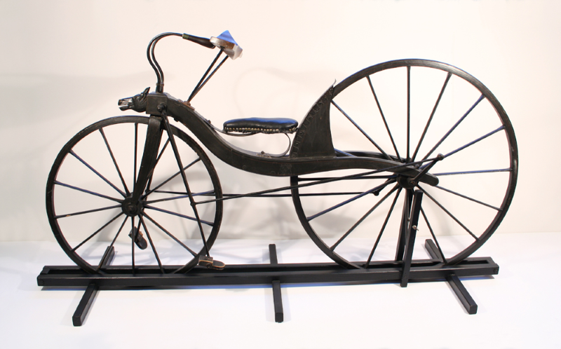 the first pedal-driven velocipede