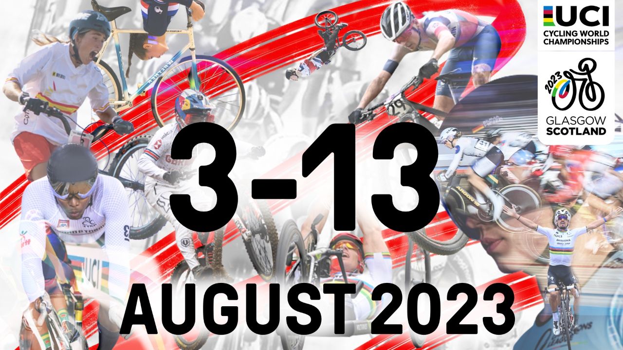 Dates for the UCI 2023 Cycling World Championships