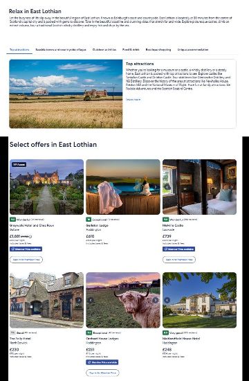 Expedia East Lothian