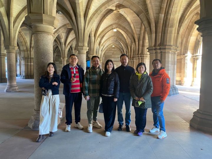 Buyers experiencing Glasgow as part of a VisitScotland Connect familiarisation trip.