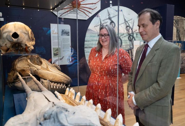 Monsters of the Deep Exhibition at Aberdeen Art Gallery,