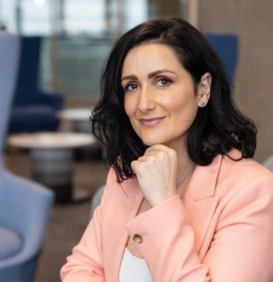 Woman posing for a photo