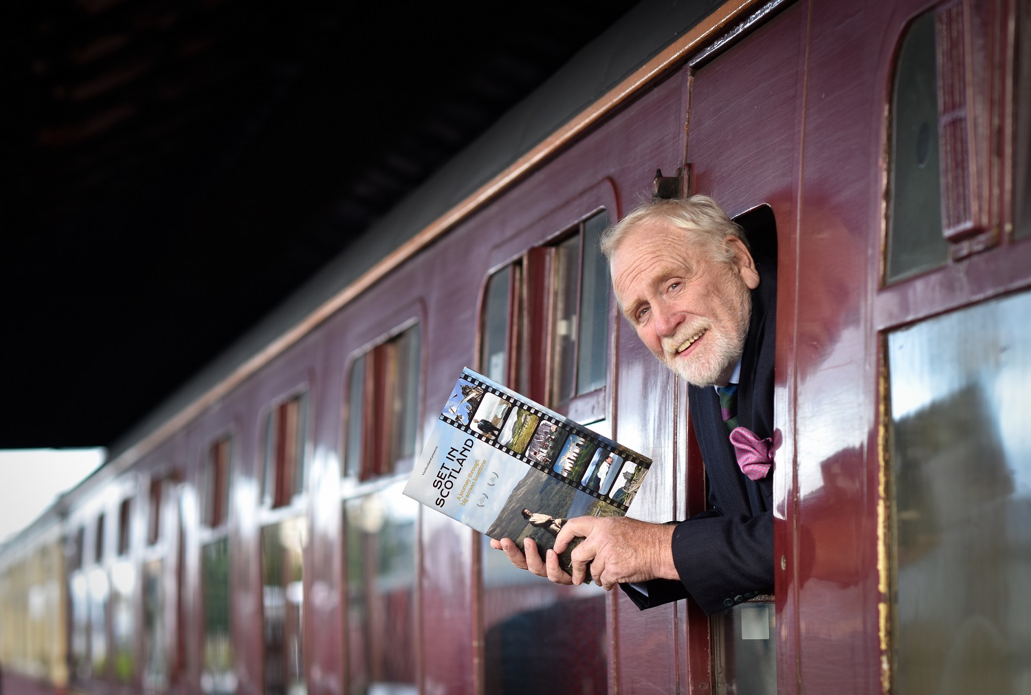 Acting legend James Cosmo launches new look Set in Scotland