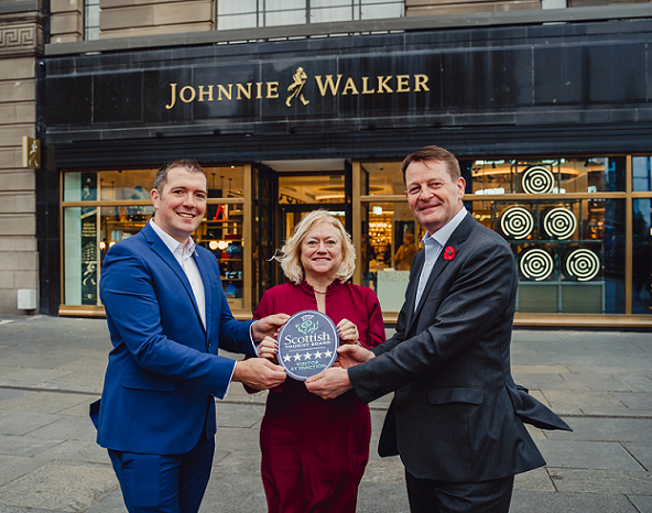 Presentation of 5 star award