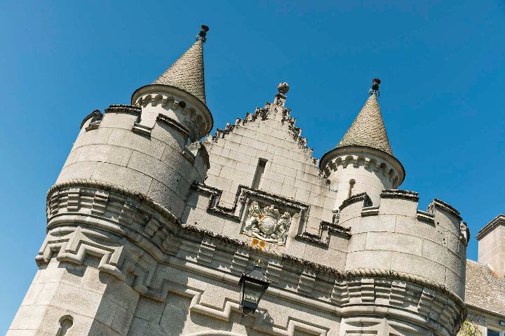 Balmoral Castle, East of Braemar.