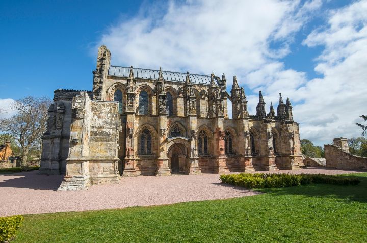 Rosslyn Chapel in Midlothian