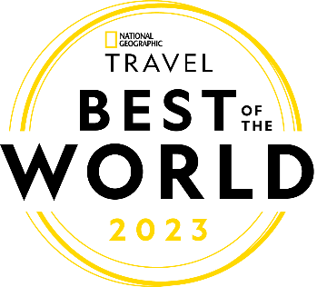 National Geographic Best in World 2023 Badge
