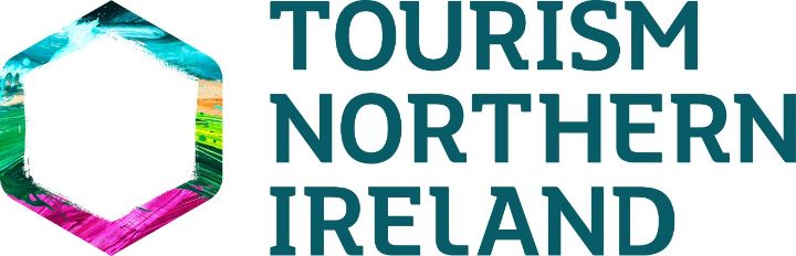 Logo reading Tourism Northern Ireland