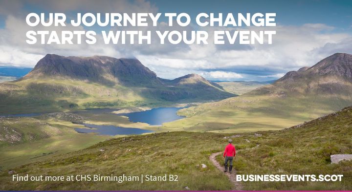 VisitScotland business events activity. CHS Birmingham 2024