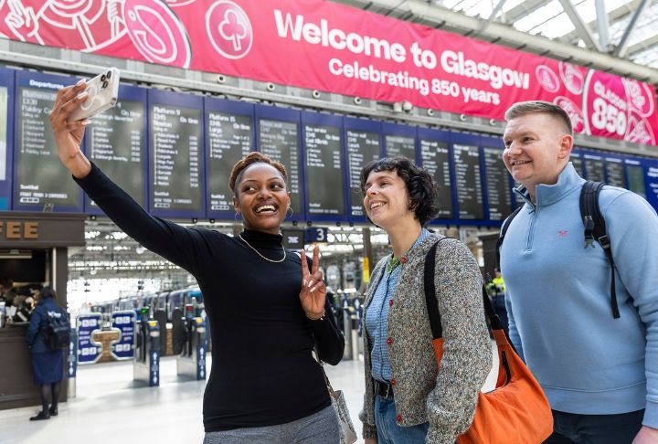 People at Glasgow Central Station.&nbsp;Credit: Glasgow Chamber of Commerce