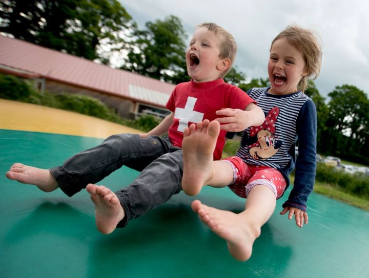 Children at Briarlands Farm