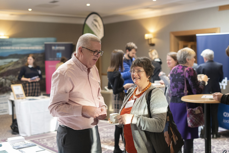 Delegates networking at the Highland Tourism Conference