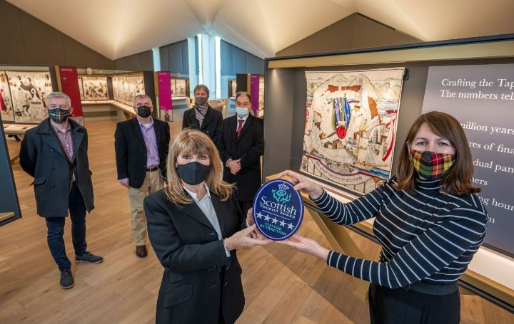 Great Tapestry of Scotland receives 5 Star Award