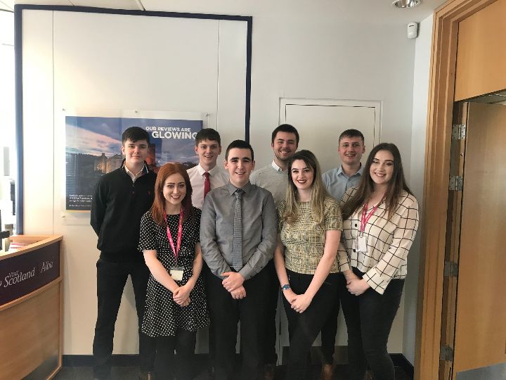 Some of our current and former Modern Apprentices (MAs)