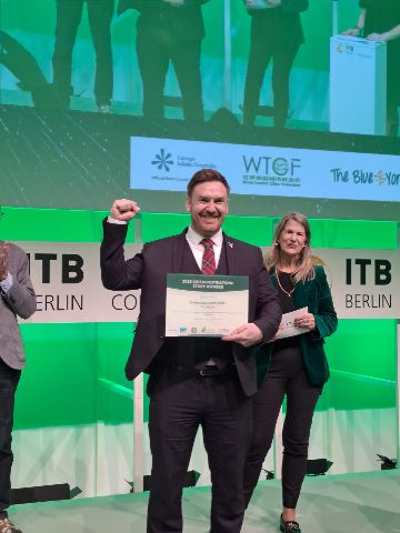 Michael Golding, CEO of Visit Inverness Loch Ness at ITB Berlin 2023