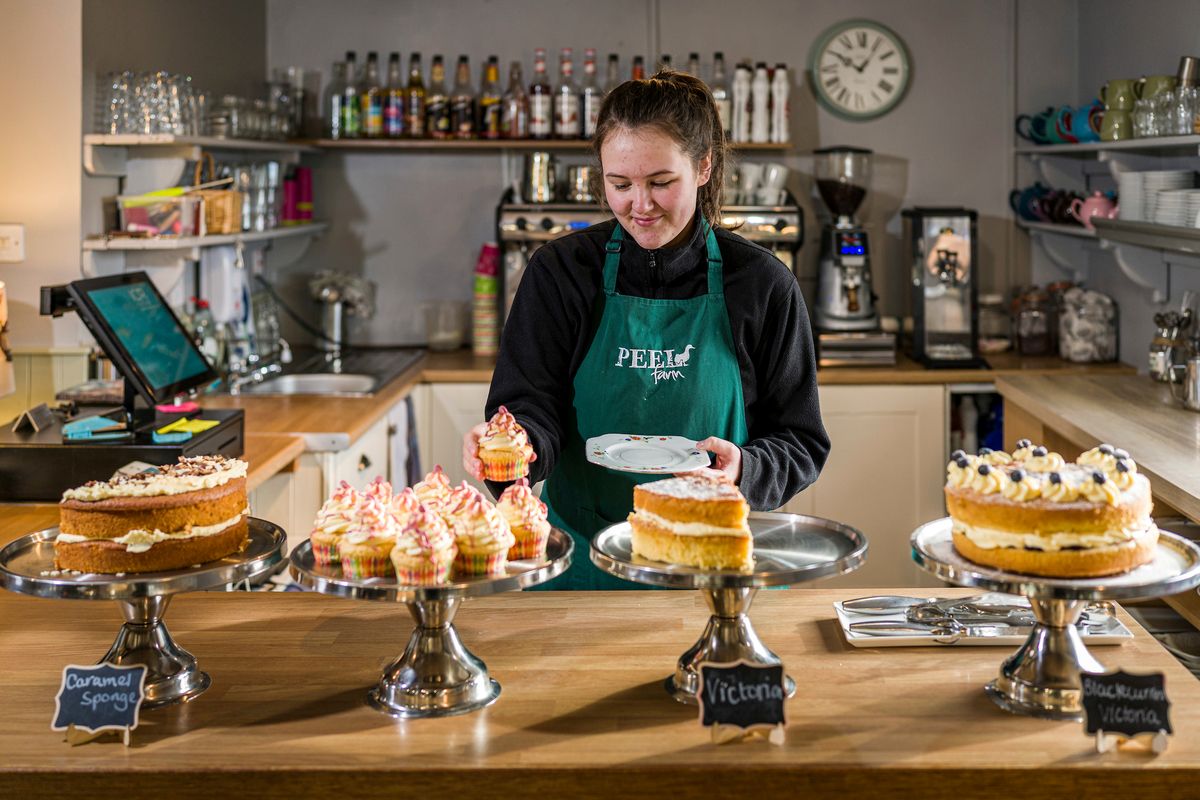 Peel Farm cafe and gift shop