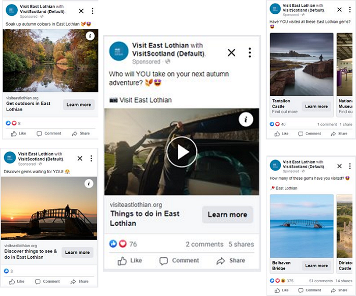 DFDS campaign creatives