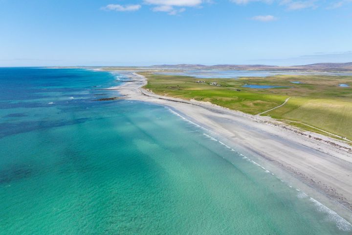 Baleshare Beach on North Uist Outer Hebrides. Credit VisitScotland Kenny Lam