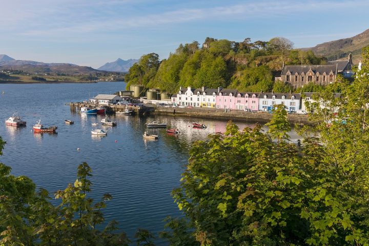 View of Portree harbour