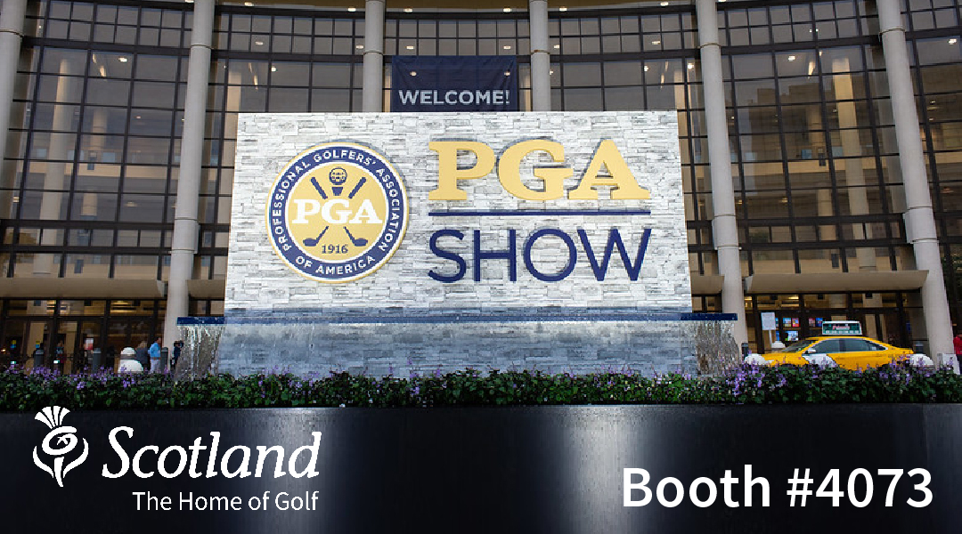 PGA Show welcome sign CREDIT VisitScotland