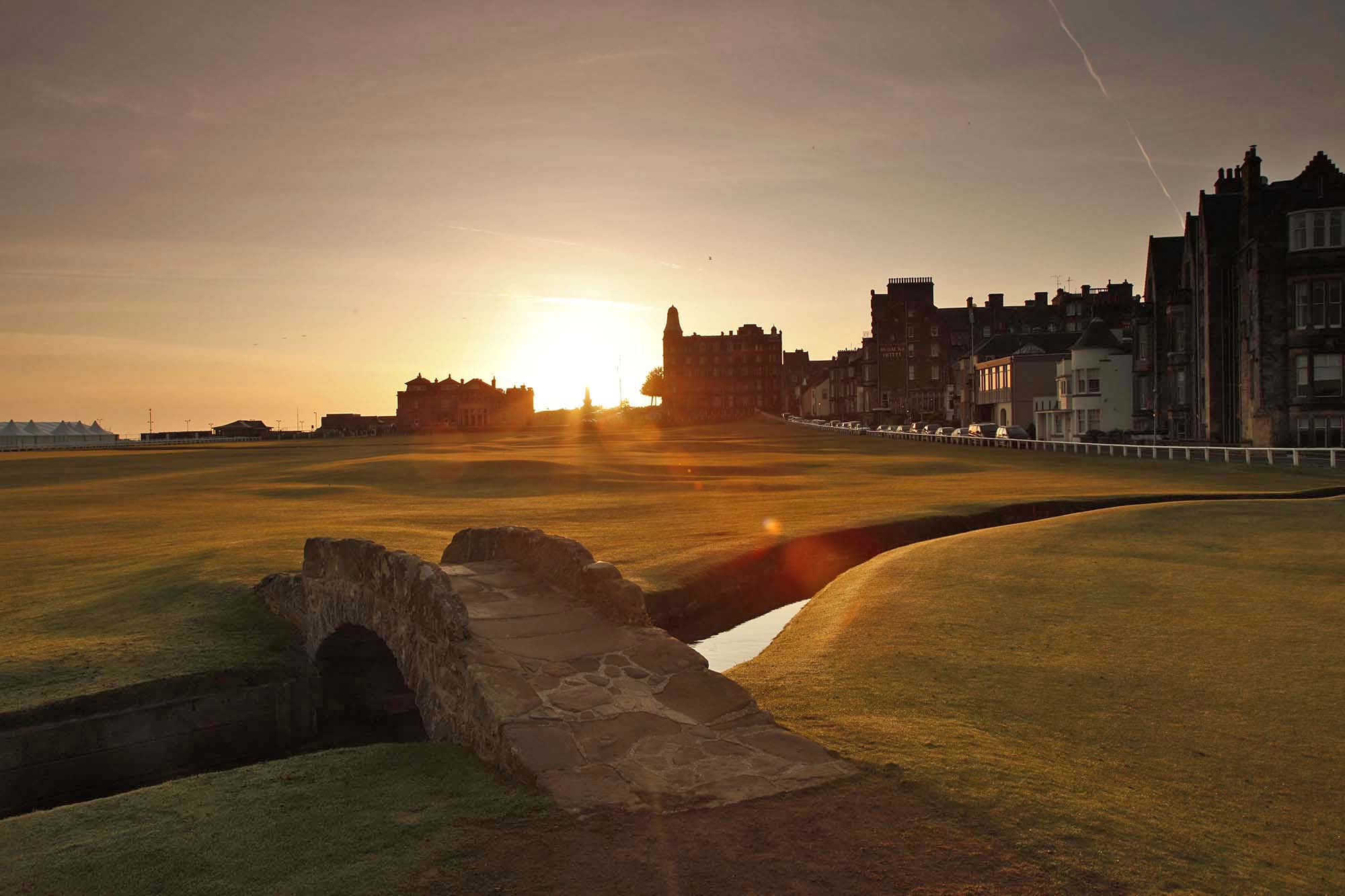 Swilcan burn at the Old Course in St Andrews