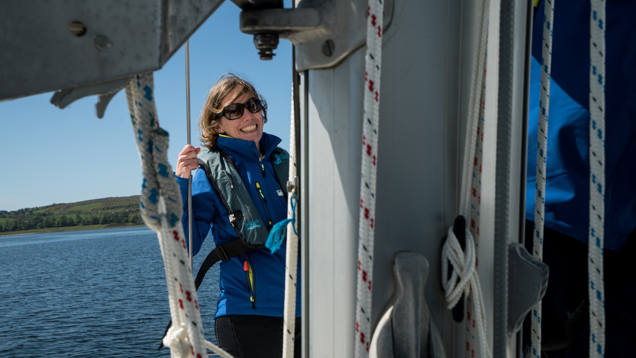 Kate Steven sailing