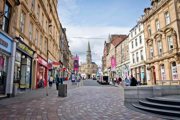 Stirling town centre