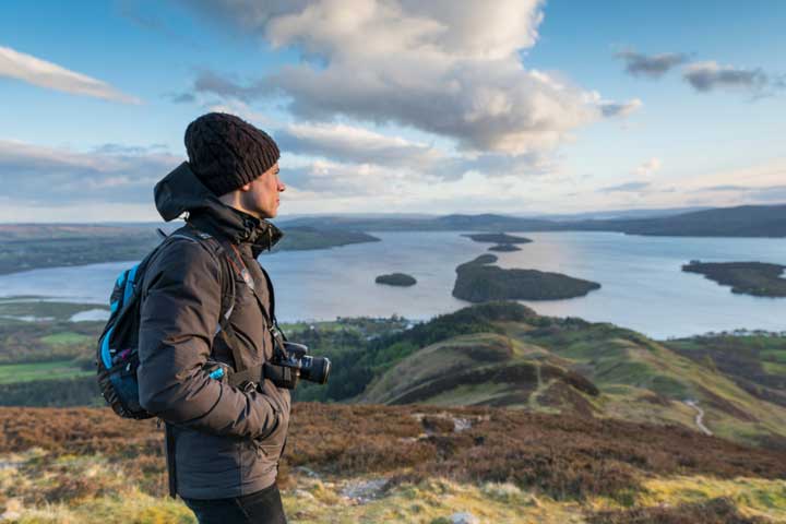 View of Loch Lomond from Conic Hill