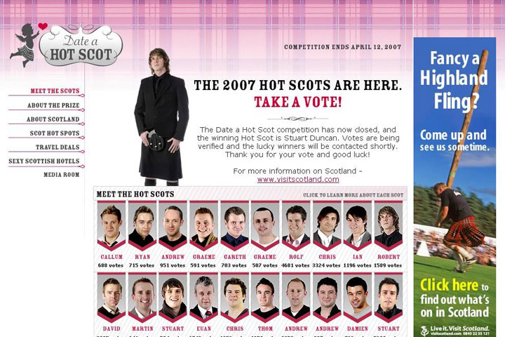 Date a Hot Scot