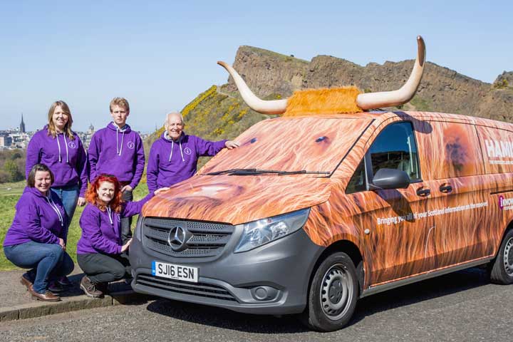 Coo Van with Coo-Visors by Salisbury Crags