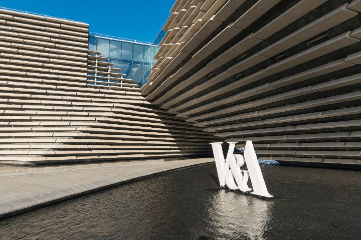 V&A Dundee external architecture